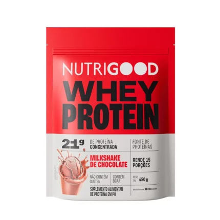Whey Protein Concentrado Nutrigood Milkshake de Chocolate 450g
