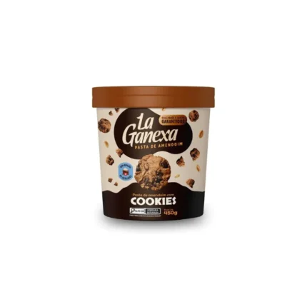 Pasta de Amendoim Cookies Cream 450G – La Ganexa