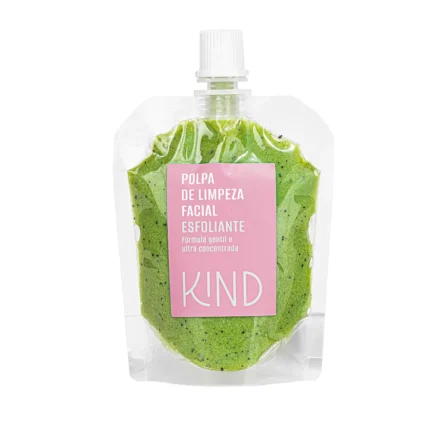 Polpa de Limpeza Facial Esfoliante Kind 80g